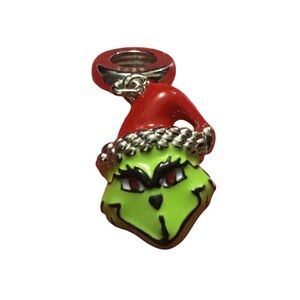 S925 Pandora Style Christmas Grinch Charm